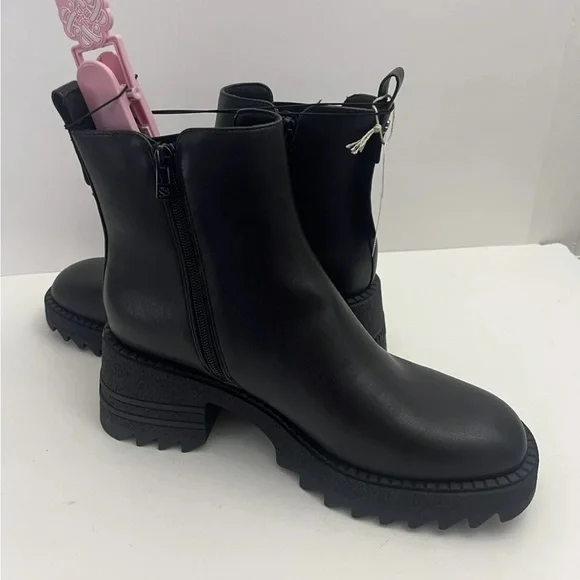 NWT! Sam & Libby Black Women's SIZE 10 Lennon Heeled Chelsea Boots - Picture 6 of 14